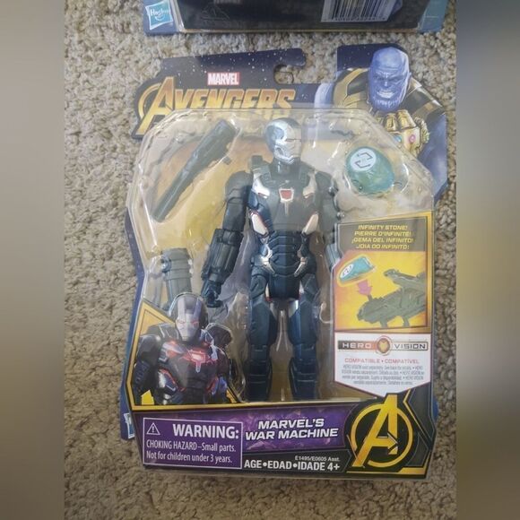 Avengers Infinity War IRON MAN, WAR MACHINE, THOR, IRON SPIDER FIGURES BRAND NEW - Picture 4 of 6